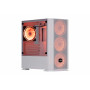 Корпус 2E GAMING Calleo GB700W без БЖ, 2xUSB3.0, 1xUSB2.0, 4x120мм ARGB, VGA 320мм, LCS ready, контролер з пультом, TG Side Window, mATX, білий