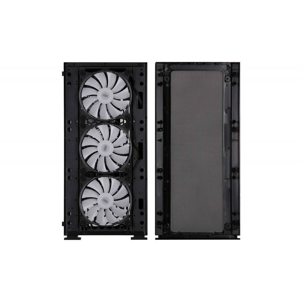 Корпус 2E GAMING Virtus Neo G3301N без БЖ 2xUSB3.0, 1xUSB2.0, 3x140мм ARGB, 1x120мм ARGB,  VGA 340мм, LCS ready, контролер з пультом, TG Side Panel, ATX, чорний
