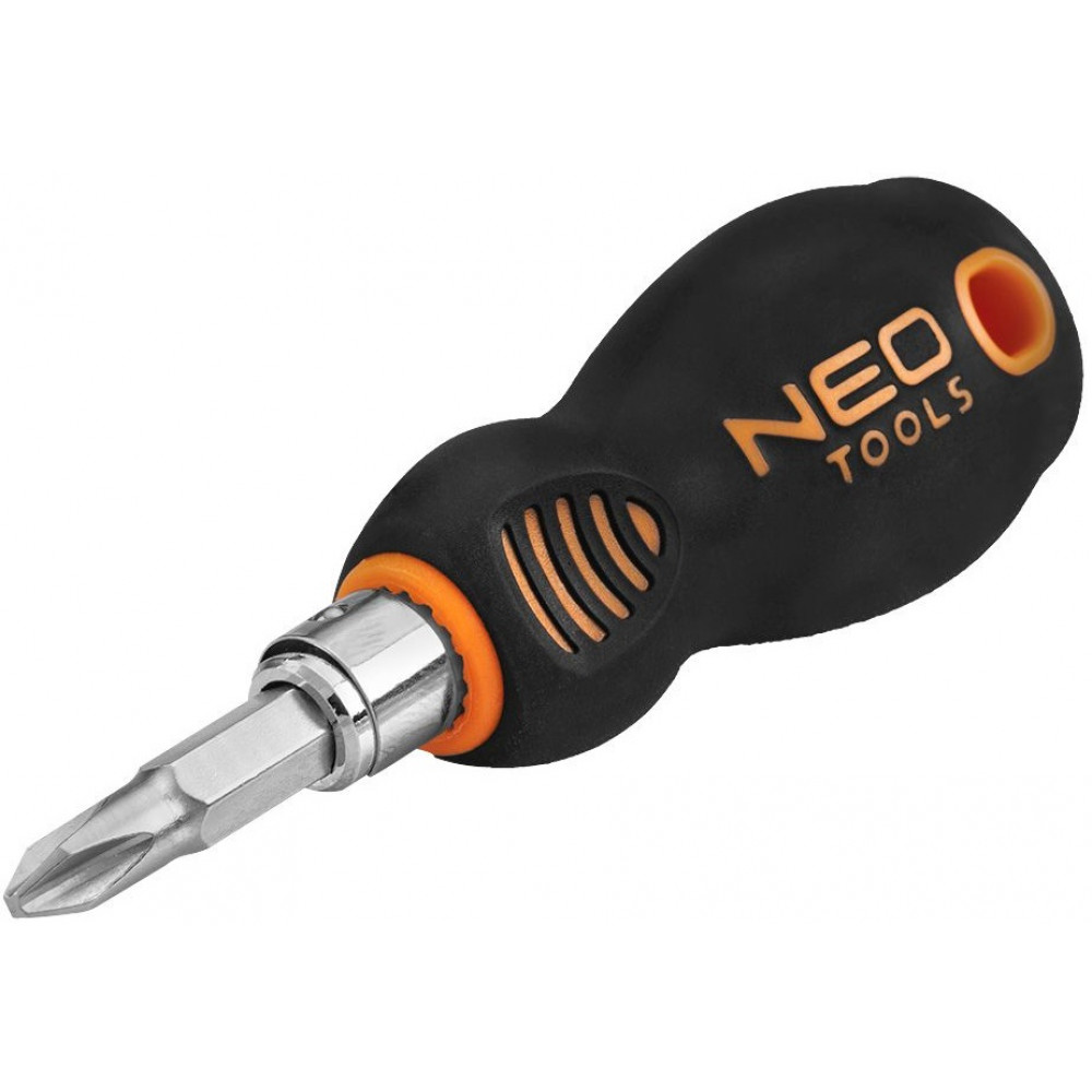 Викрутка Neo Tools двостороння біта, SL6,PH2, сталь CrMo