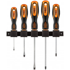 Викрутки Neo Tools набір 5шт, SL,PH, сталь CrV Викрутки Neo Tools набір 5шт, SL,PH, сталь CrV