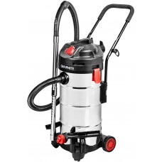 Пилосос професійний GRAPHITE 1500Вт 18кПа контейнер 40л розетка 220В/2000В функція повітродувки колеса IPX4