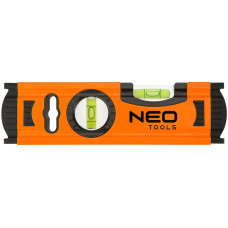 Рівень Neo Tools, 20см, 2 капсули, алюмінієвий