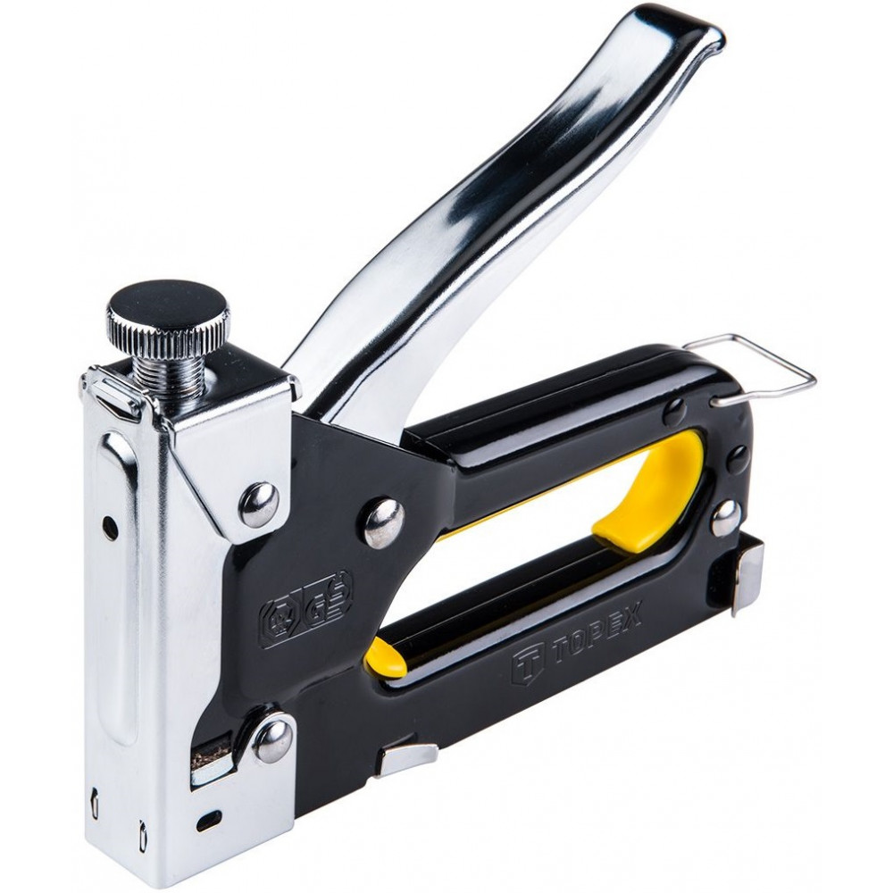 Степлер TOPEX, 6-14мм, тип скоб J, регулювання забивання скоби