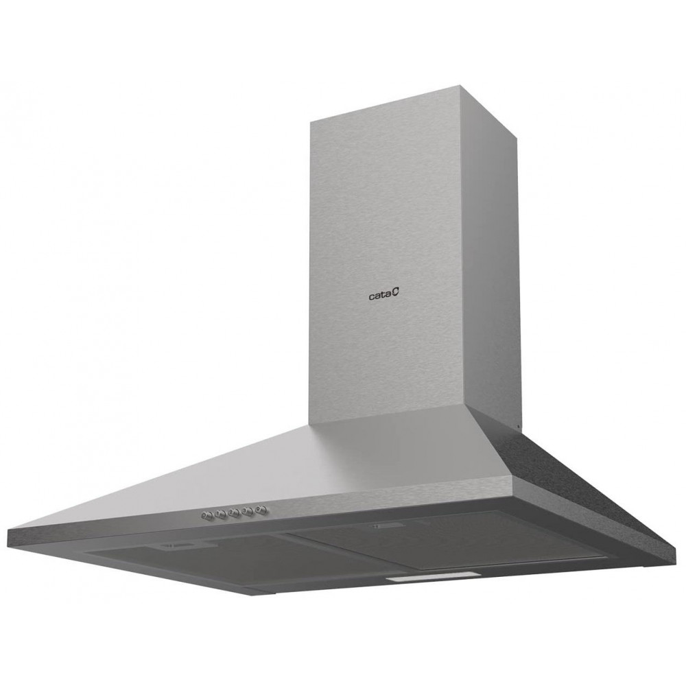 Витяжка Cata купольна, 60см, 560м.куб/год, V3-T600 x, нерж