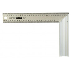 Кутник Stanley, 14х25см, 90 і 45°, дві шкали