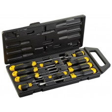 Викрутки Stanley CushionGrip набір 10шт, SL,PH, кейс Викрутки Stanley CushionGrip набір 10шт, SL,PH, кейс