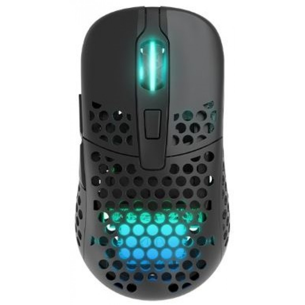 Миша Xtrfy M42, WL/USB-A, RGB, чорний