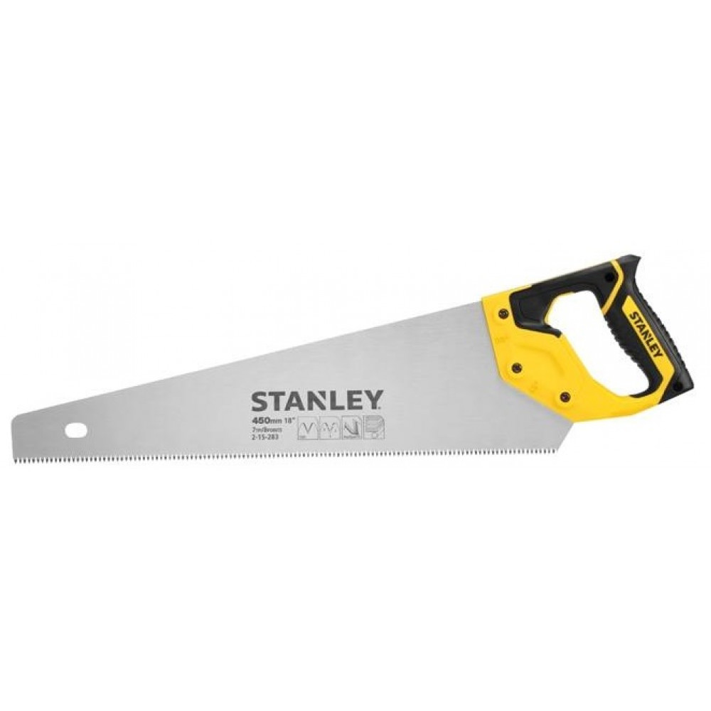 Ножівка по дереву Stanley Jet-Cut SP, 450мм, 7TPI