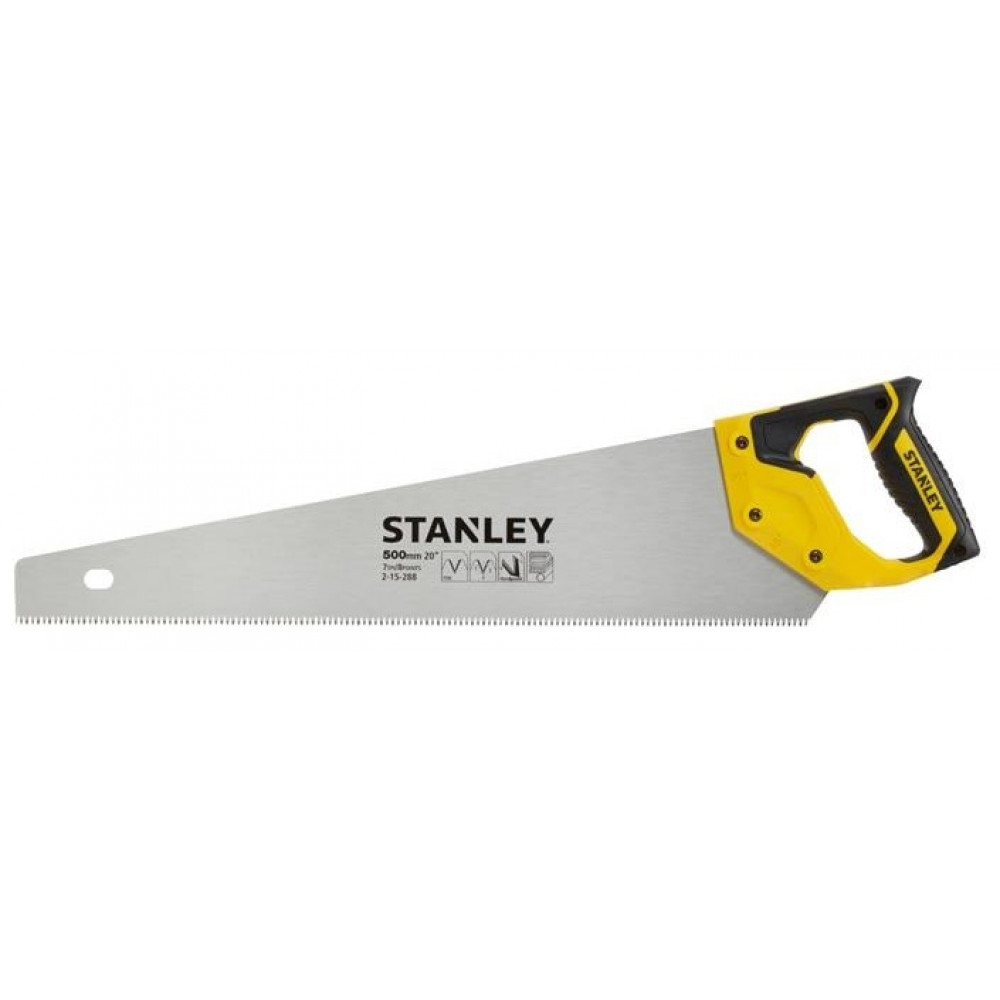 Ножівка по дереву Stanley Jet-Cut SP, 500мм, 7TPI