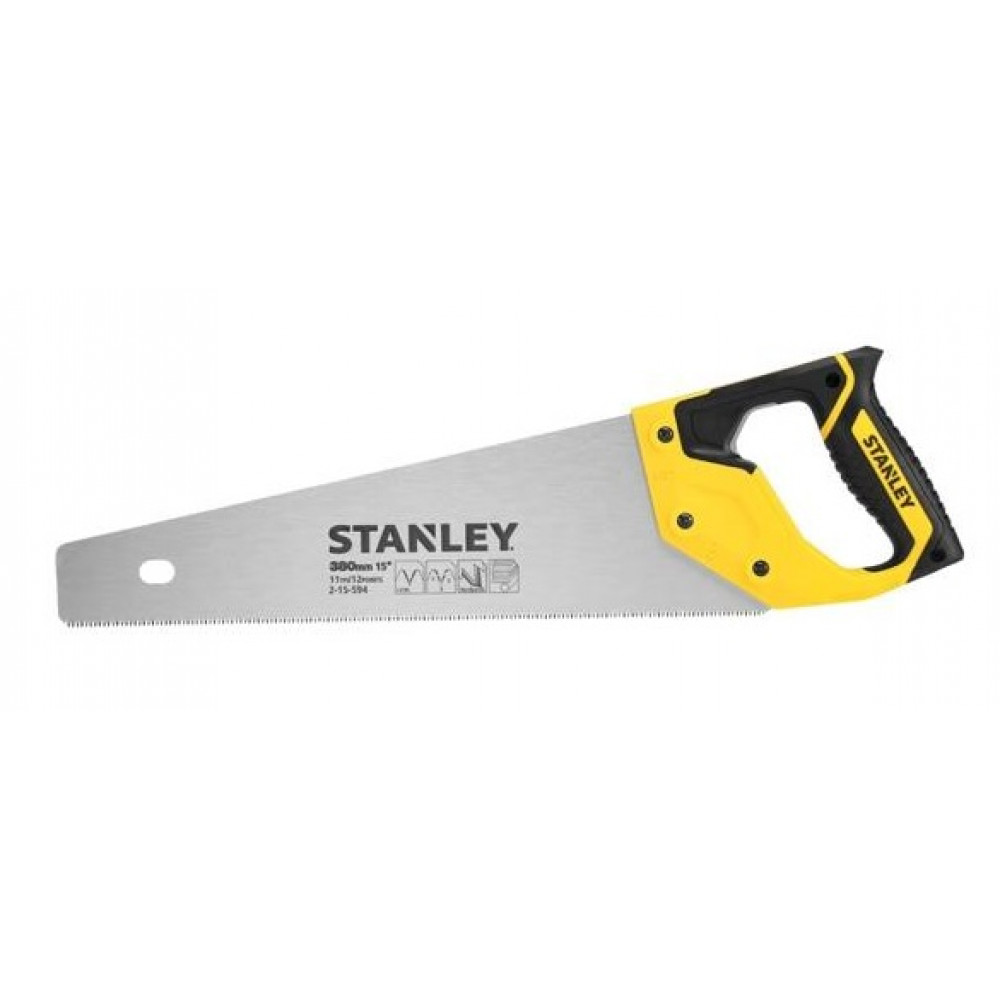 Ножівка по дереву Stanley Jet-Cut Fine, 380мм, 11TPI