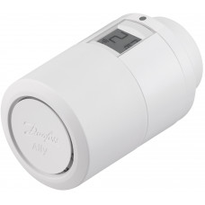 Термостатичний елемент Danfoss Ally, M30x1.5, RA, Zigbee, білий