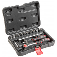 Набір інструментів Top Tools, набір торцевих головок 1/4 Набір інструментів Top Tools, набір торцевих головок 1/4