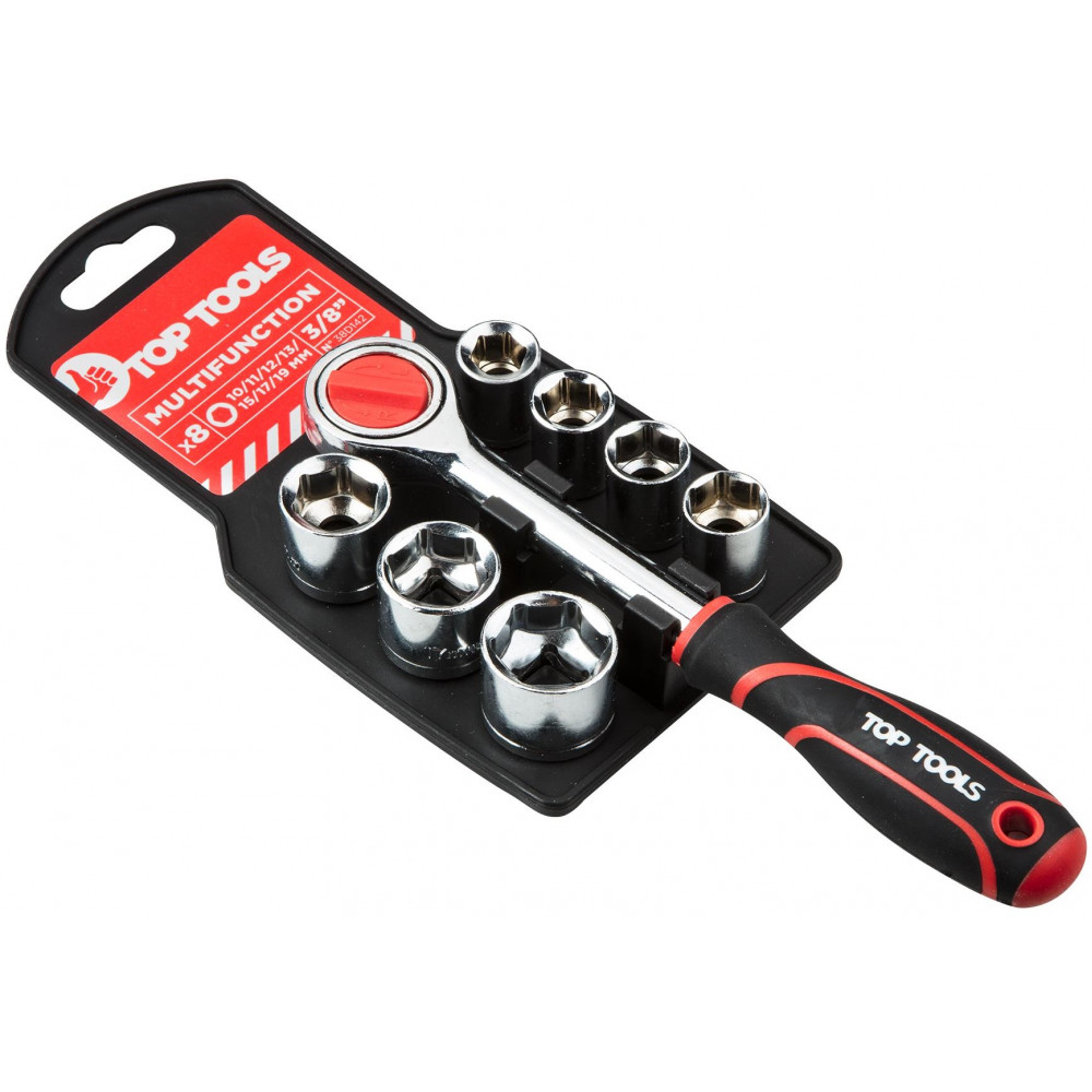 Набір торцевих головок Top Tools, 3/8