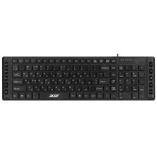 Клавіатура мембранна Acer OKW010, 115key, USB-A, EN/UKR/RU,чорний