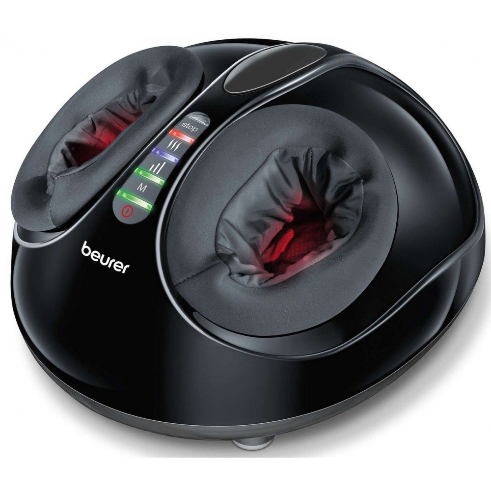 Масажер Beurer для ніг, від мережі, 3 режими, шиацу, підігрів, чорний