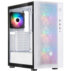 Корпус SilverStone Fara FAR1W-PRO-V2 без БЖ,  2xUSB3.0, 1xUSB2.0, 4x120мм, ARGB VGA 340мм, LCS ready, TG Side Panel, ATX, білий