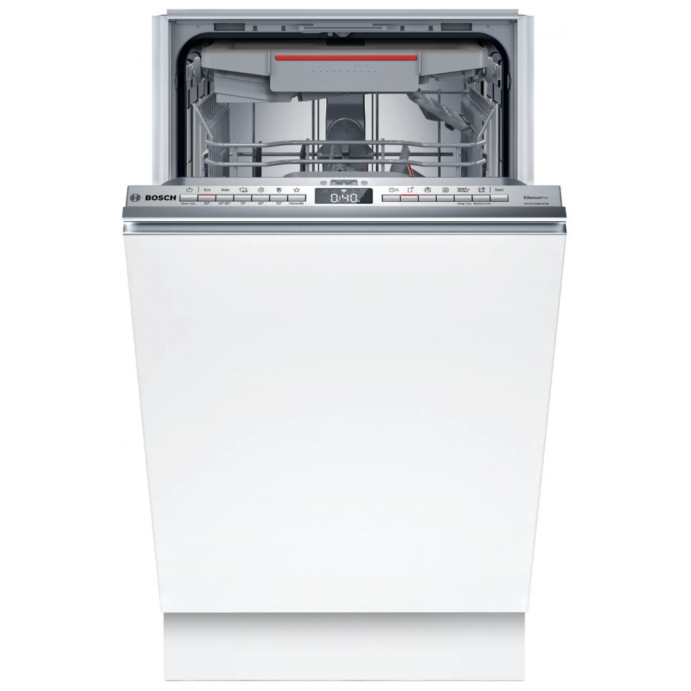 Посудомийна машина Bosch вбудована, 10компл., A++, 45см, дисплей, 3й кошик, білий