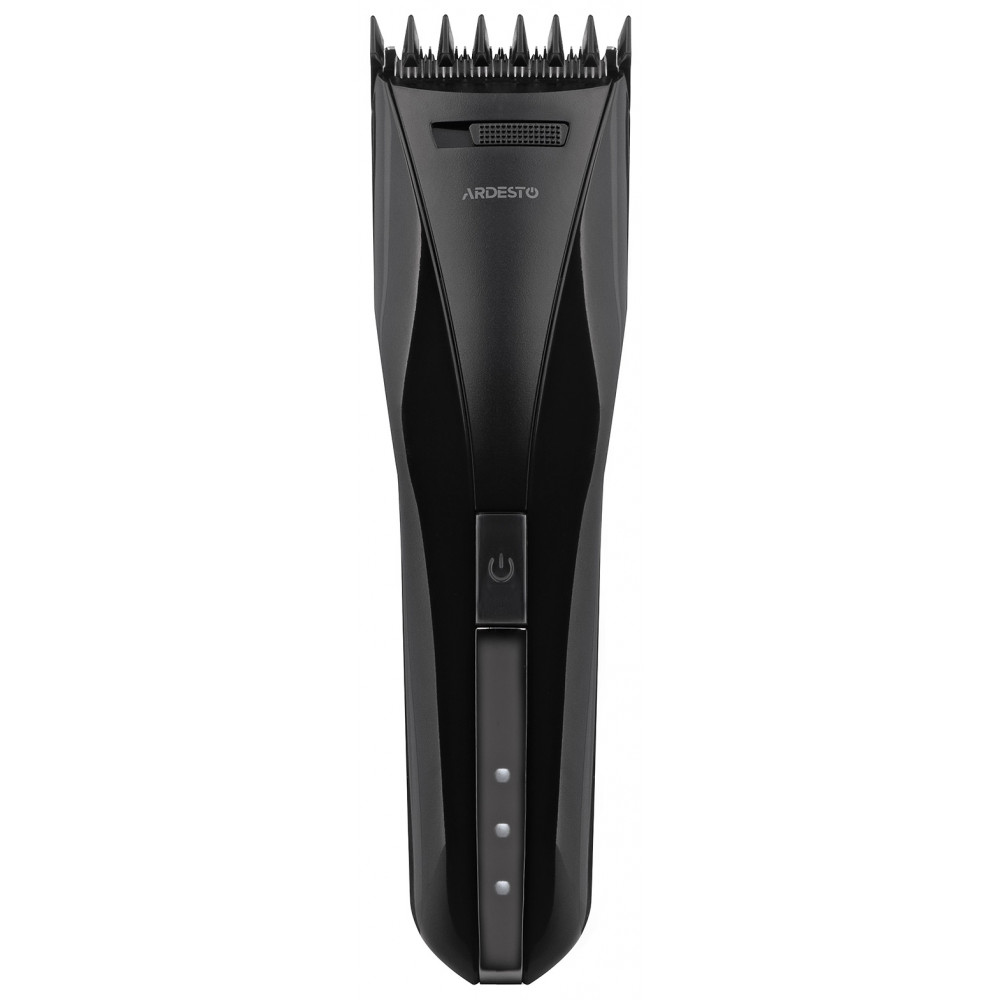 Машинка для стрижки  Ardesto HC-Y20-B, мережа+акум., насадок-2, сталь, чорний