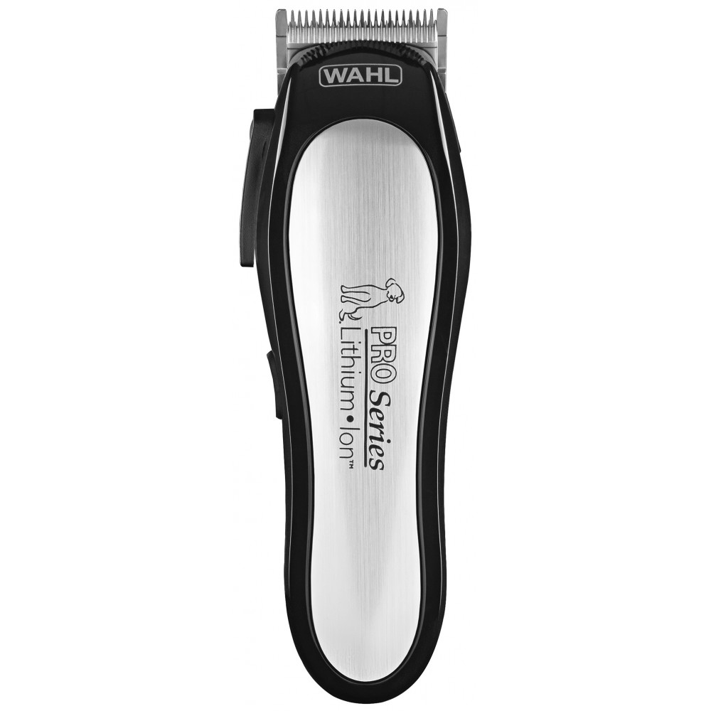 Машинка для стрижки тварин WAHL Lithium Ion Pro, мережа+акум., насадок-4, кейс,ножиці, гребінець в компл, сірий
