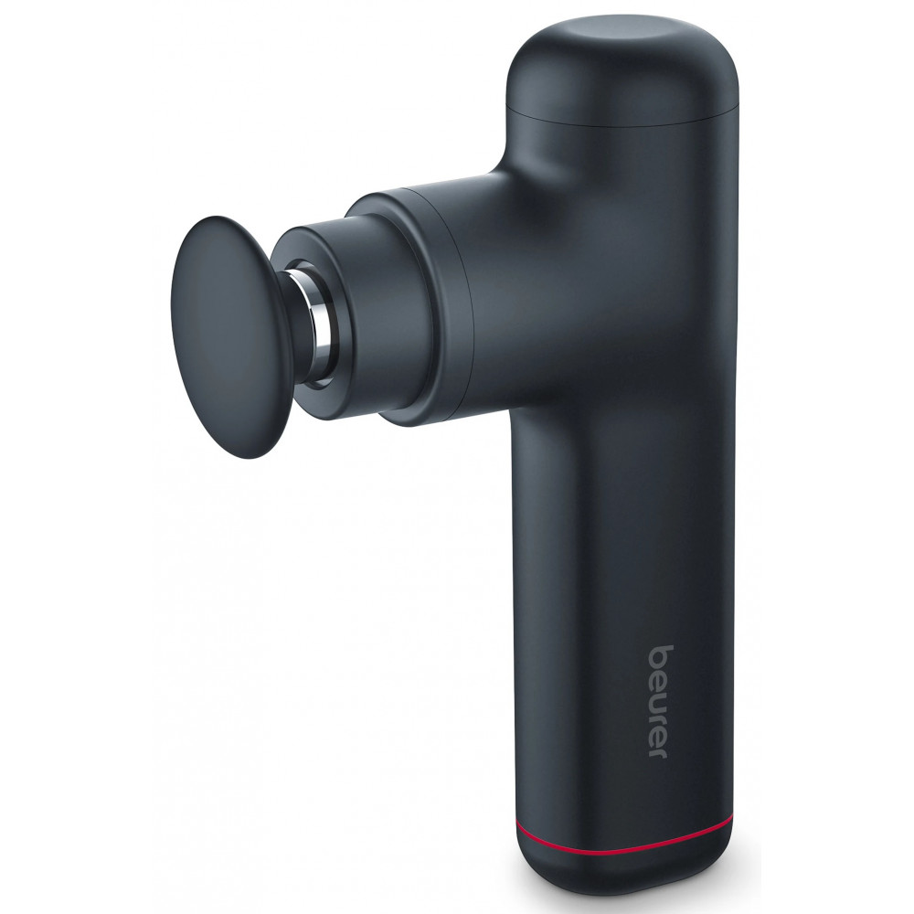 Масажер Beurer для тіла, літій-іонний акум., фасціальний, 3 насадки, 3 режими, чорний