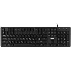 Клавіатура мембранна Acer OKW020, 104key ,USB-A, EN/UKR/RU,чорний