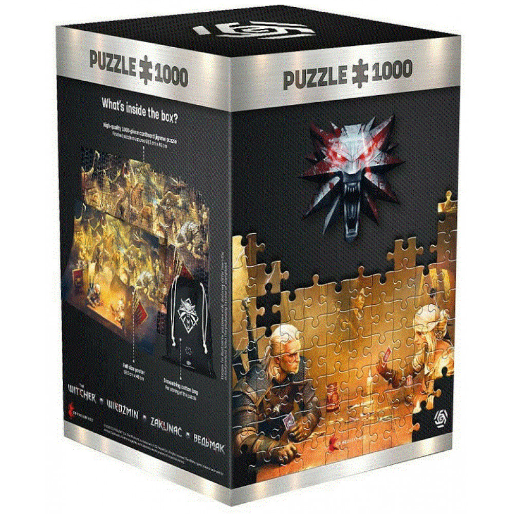 Пазл GoodLoot The Witcher: Playing Gwent 1000 ел.