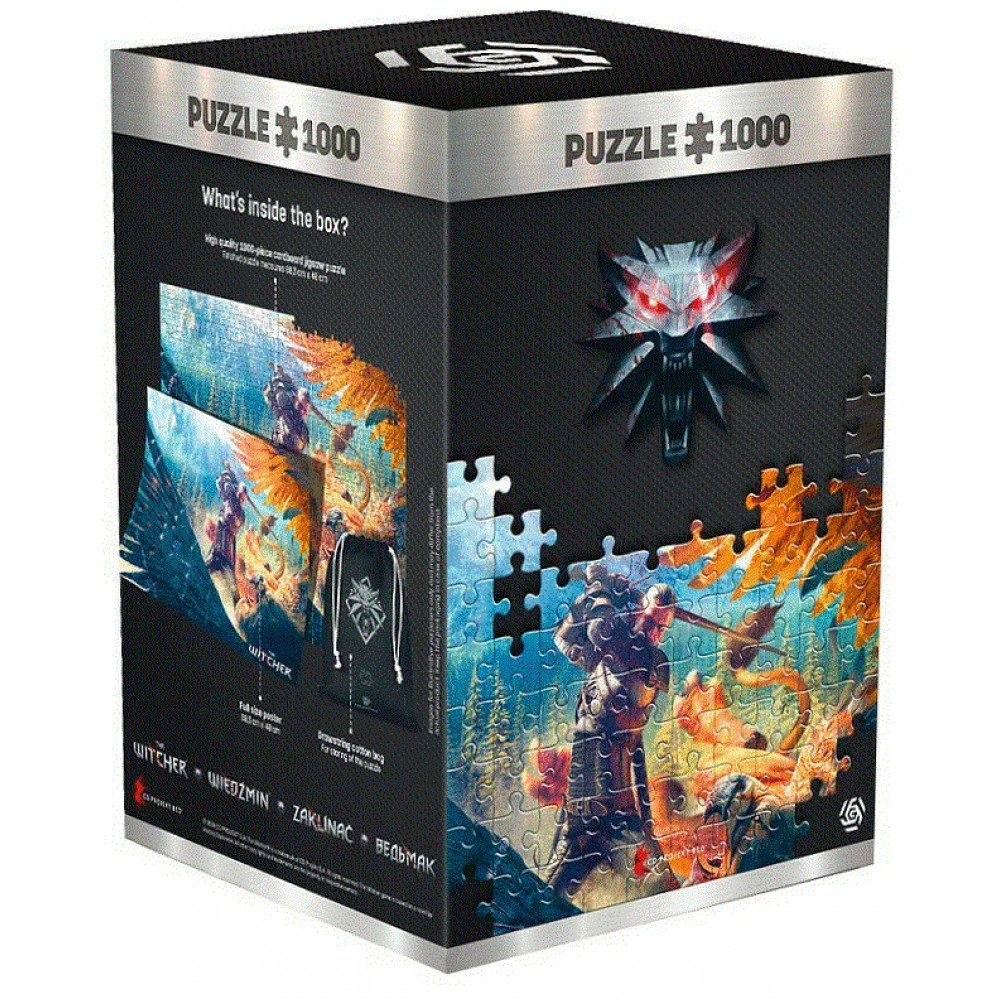 Пазл GoodLoot The Witcher: Griffin Fight 1000 ел.