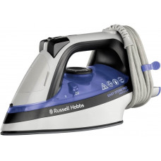 Праска Russell Hobbs Easy Store Pro, 2400Вт, 320мл, паровий удар -180гр, постійна пара - 45гр, зберігання шнура, керам. підошва, біло-синій
