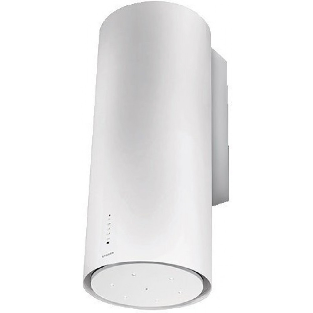 Витяжка Faber купольна, 37см, 1169м.куб/год, Cylindra Plus Wh Gloss A37, білий глянцевий