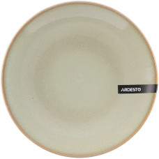 Тарілка десертна Ardesto Lecco, 19,5см, кераміка, сірий
