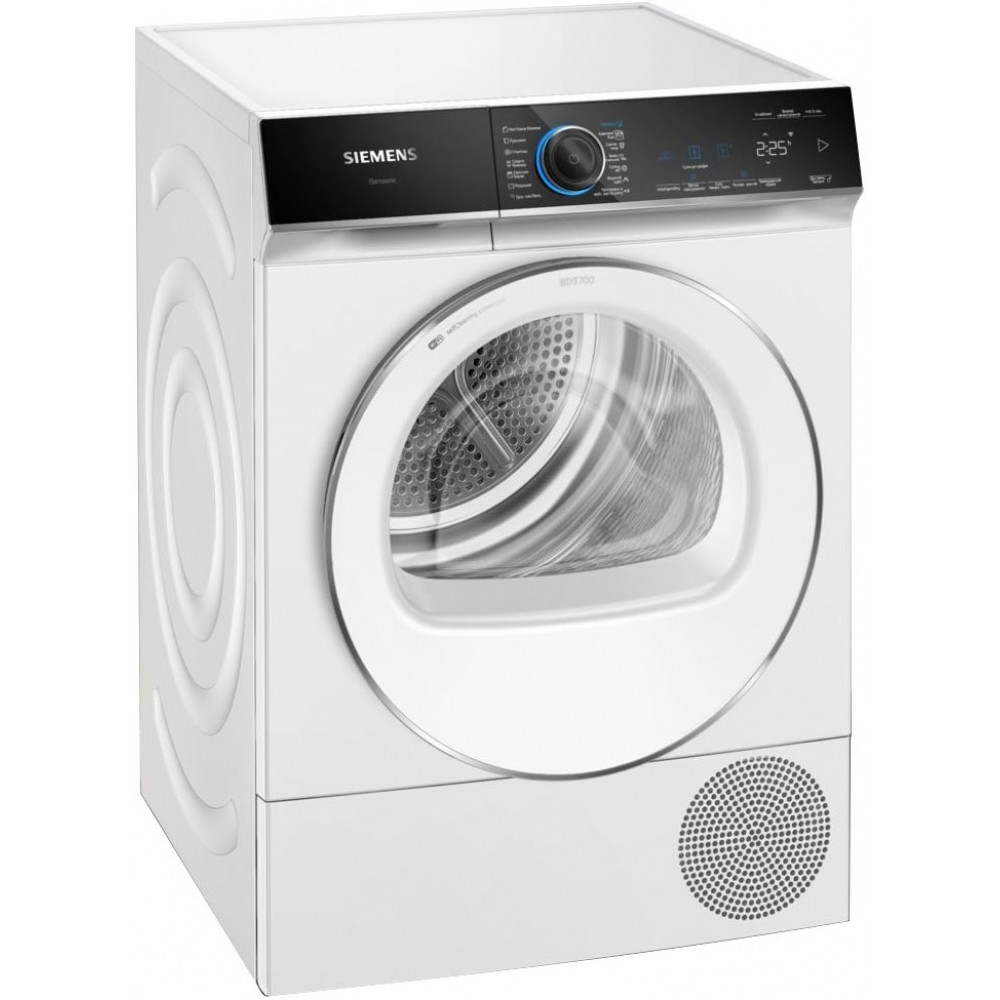 Сушильна машина Siemens тепловий насос, 8кг, A++, 60см, дисплей, білий