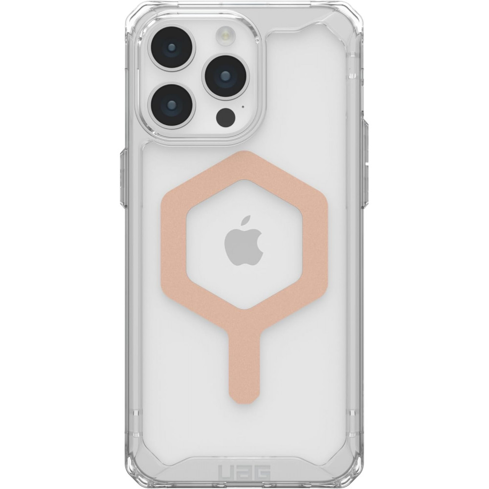 Чохол UAG для iPhone 15 Pro Max, Plyo Magsafe, Ice/Rose Gold