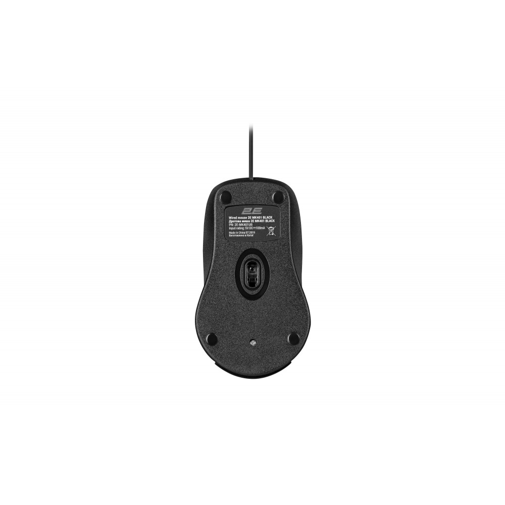Комплект клавіатура та миша 2E MK401 USB-A, EN/UK, чорний