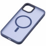 Чохол 2Е Basic для iPhone 15 Plus, Soft Touch MagSafe Cover, синій темний Чохол 2Е Basic для iPhone 15 Plus, Soft Touch MagSafe Cover, синій темний