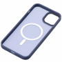 Чохол 2Е Basic для iPhone 15 Plus, Soft Touch MagSafe Cover, синій темний Чохол 2Е Basic для iPhone 15 Plus, Soft Touch MagSafe Cover, синій темний