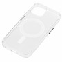 Чохол 2Е Basic для iPhone 15 Plus, Transparent MagSafe Cover, прозорий