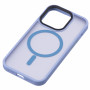 Чохол 2Е Basic для iPhone 15 Ultra, Soft Touch MagSafe Cover, синій світлий