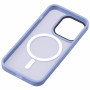 Чохол 2Е Basic для iPhone 15 Ultra, Soft Touch MagSafe Cover, синій світлий