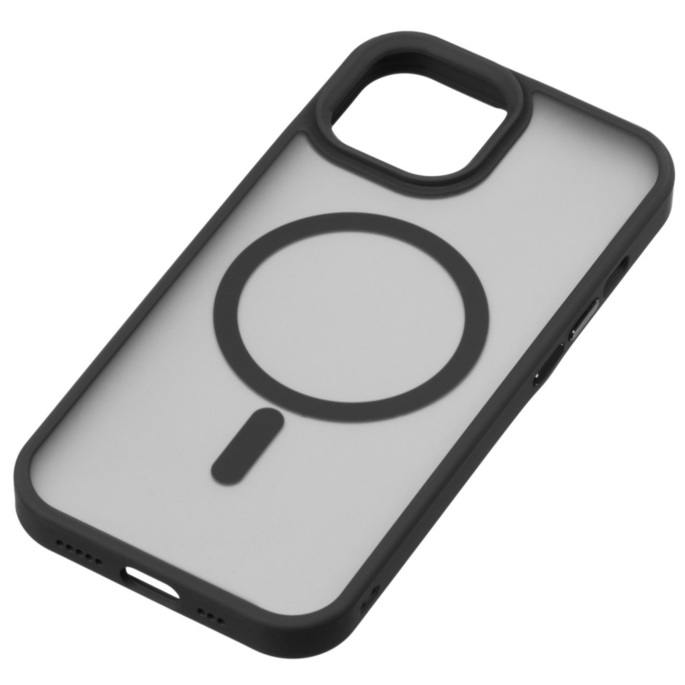 Чохол 2Е Basic для iPhone 15, Soft Touch MagSafe Cover,чорний