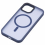 Чохол 2Е Basic для iPhone 15, Soft Touch MagSafe Cover, синій темний Чохол 2Е Basic для iPhone 15, Soft Touch MagSafe Cover, синій темний