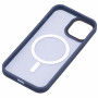 Чохол 2Е Basic для iPhone 15, Soft Touch MagSafe Cover, синій темний Чохол 2Е Basic для iPhone 15, Soft Touch MagSafe Cover, синій темний