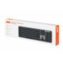 Клавіатура мембранна 2E KS240 110key, WL/BT, EN/UK, сіро-чорний Клавіатура мембранна 2E KS240 110key, WL/BT, EN/UK, сіро-чорний