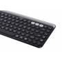 Клавіатура мембранна 2E KS250 84key, WL/BT, EN/UK, чорно-сірий Клавіатура мембранна 2E KS250 84key, WL/BT, EN/UK, чорно-сірий