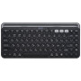 Клавіатура мембранна 2E KS250 84key, WL/BT, EN/UK, чорно-сірий Клавіатура мембранна 2E KS250 84key, WL/BT, EN/UK, чорно-сірий