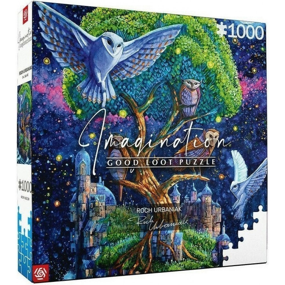 Пазл GoodLoot Imagination: Roch Urbaniak Owl Island 1000 ел.