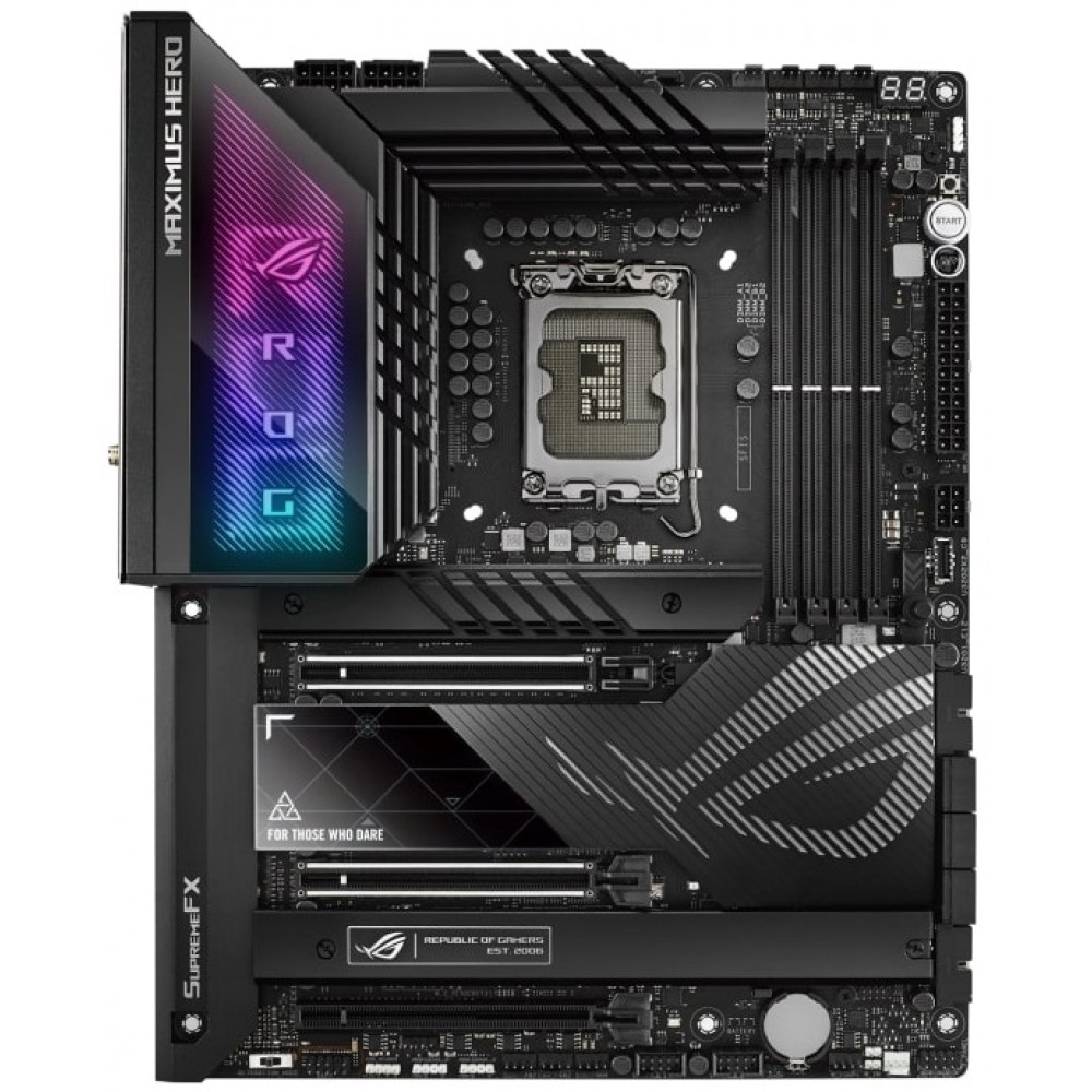 Материнcька плата ASUS ROG MAXIMUS Z790 DARK HERO s1700 Z790 4xDDR5 M.2 HDMI Thunderbolt Wi-Fi BT ATX