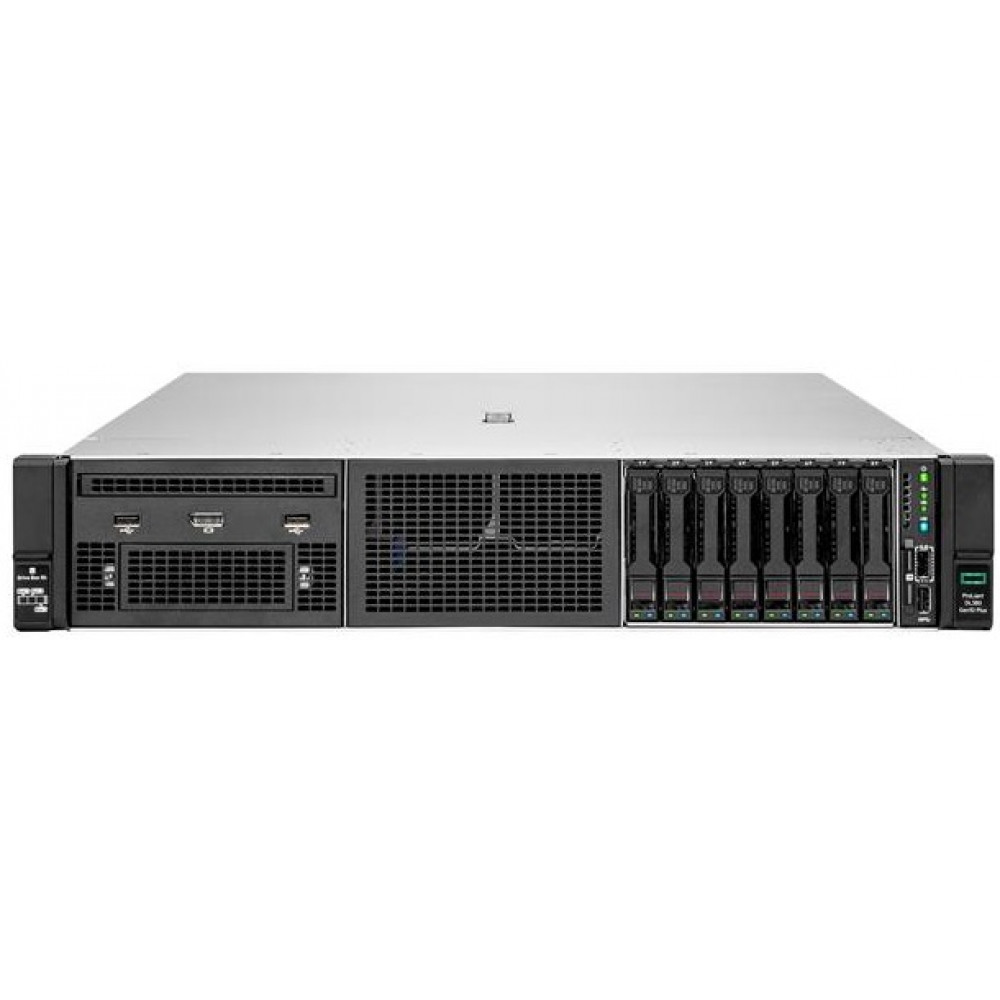 Сервер HPE DL380 Gen10 Plus 4314 2.4GHz/16-core/1P, 32GB-R, 8SFF BC, MR416i-p/4GB, BCM57412 2P 10Gb SFP+, 800W, 2U, iLo STD, 3Y Warranty