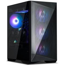 Корпус Zalman Z9 Iceberg MS без БЖ, 2xUSB3.0, 2xUSB2.0, 1xUSB 3.1 Gen2 Type-C, 4x140мм ARGB, VGA 390мм, LCS ready, TG Side Panel, EATX, чорний