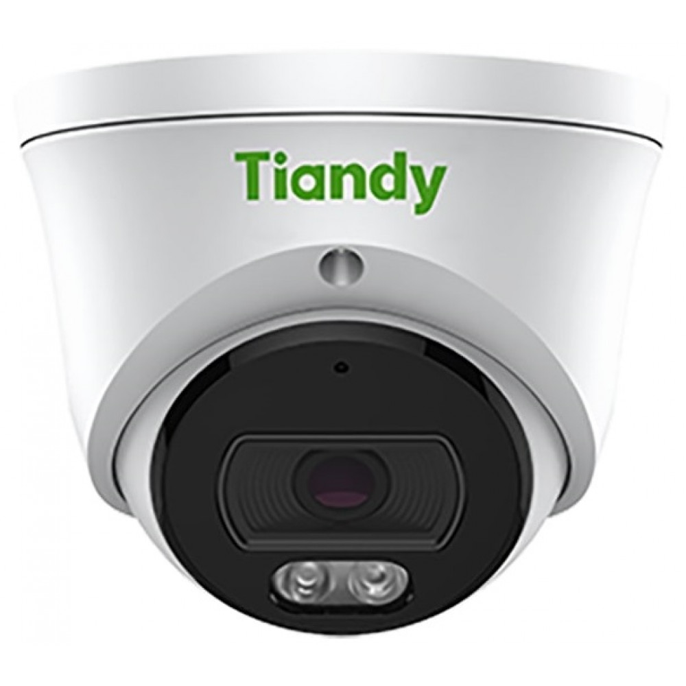 IP-камера Tiandy TC-C34XP Spec:W/E/Y/2.8mm/V4.0, 4MP, Color Maker Turret, 2.8mm, f/1.0, LED15m, DC12V, PoE, IP67