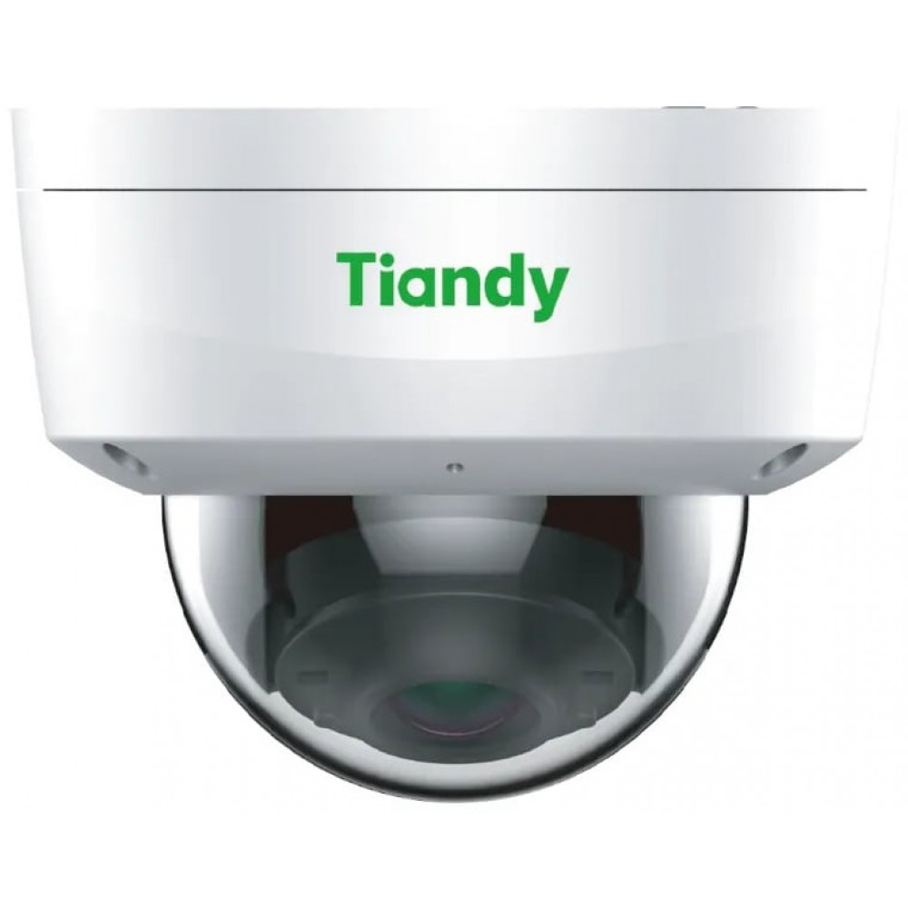 IP-камера Tiandy TC-C34KS Spec:I3/E/Y/C/SD/2.8mm/V4.2, 4MP, Starlight Dome, 2.8mm, f/1.6, IR30m, PoE, IP66, IK10